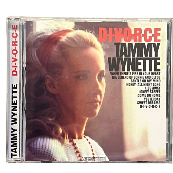 Tammy Wynette "D-I-V-O-R-C-E" CD Album By Koch Records - Picture 1 of 4